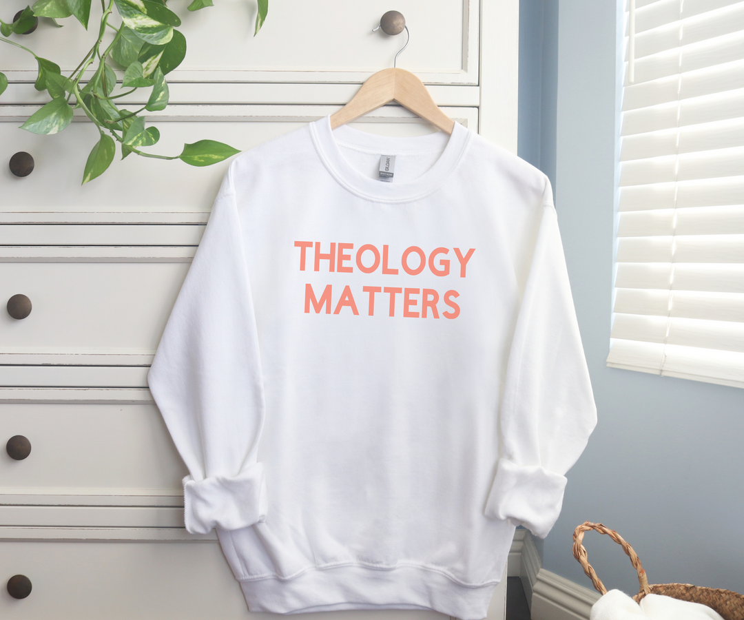 Theology Matters Sweatshirt - White