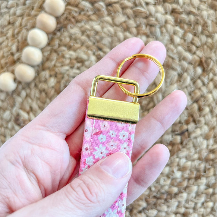 Cherry Blossom Wristlet Key-Fob
