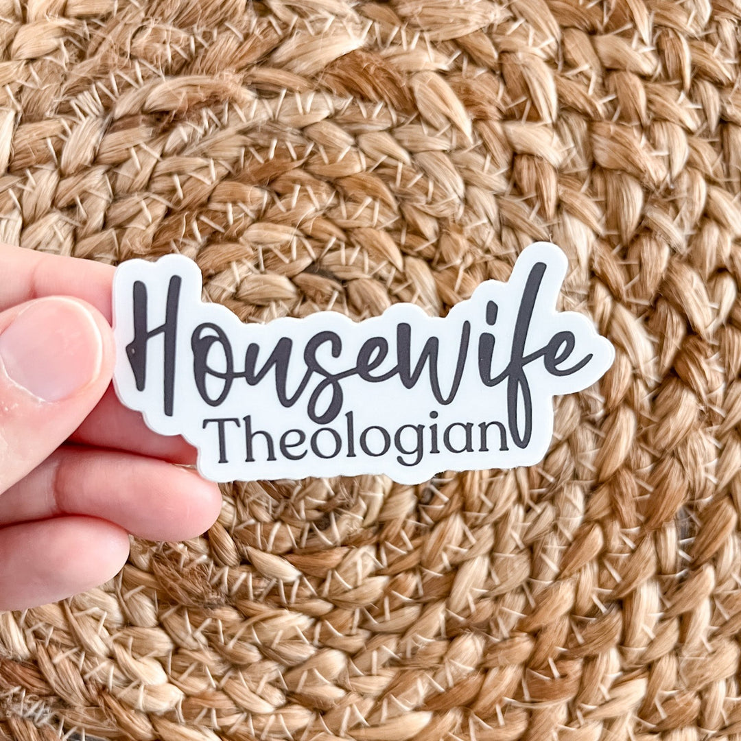 Housewife Theologian Sticker