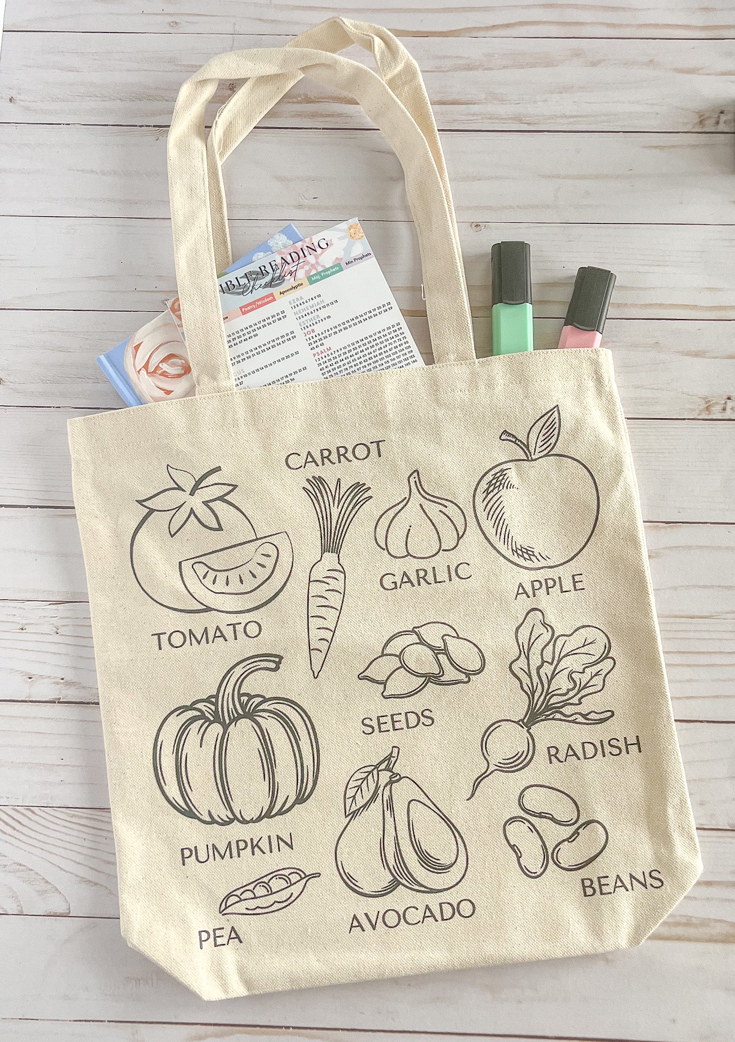 Farmers market tote online bag