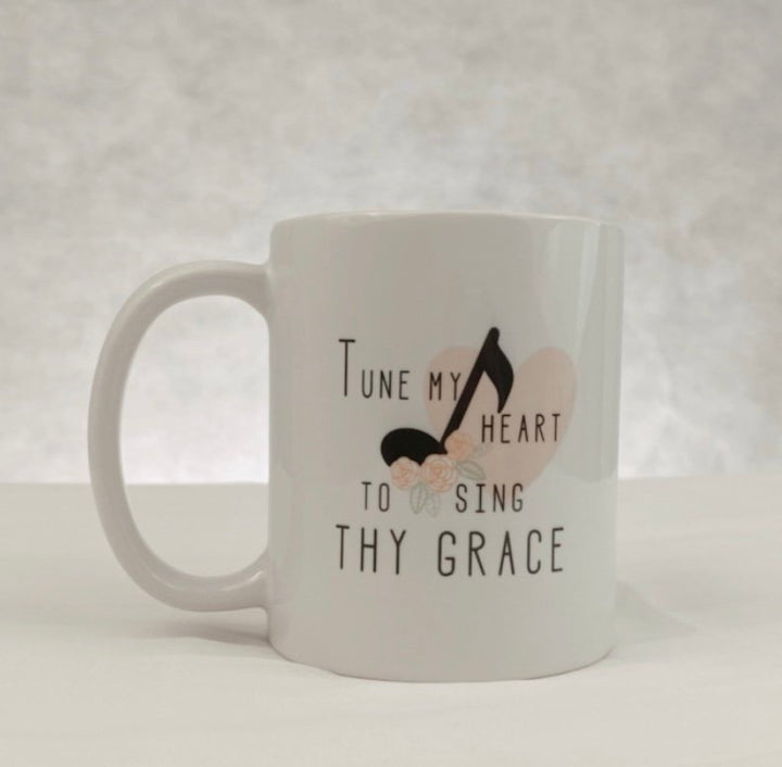 Tune My Heart To Sing Thy Grace Coffee Mug - Oopsie