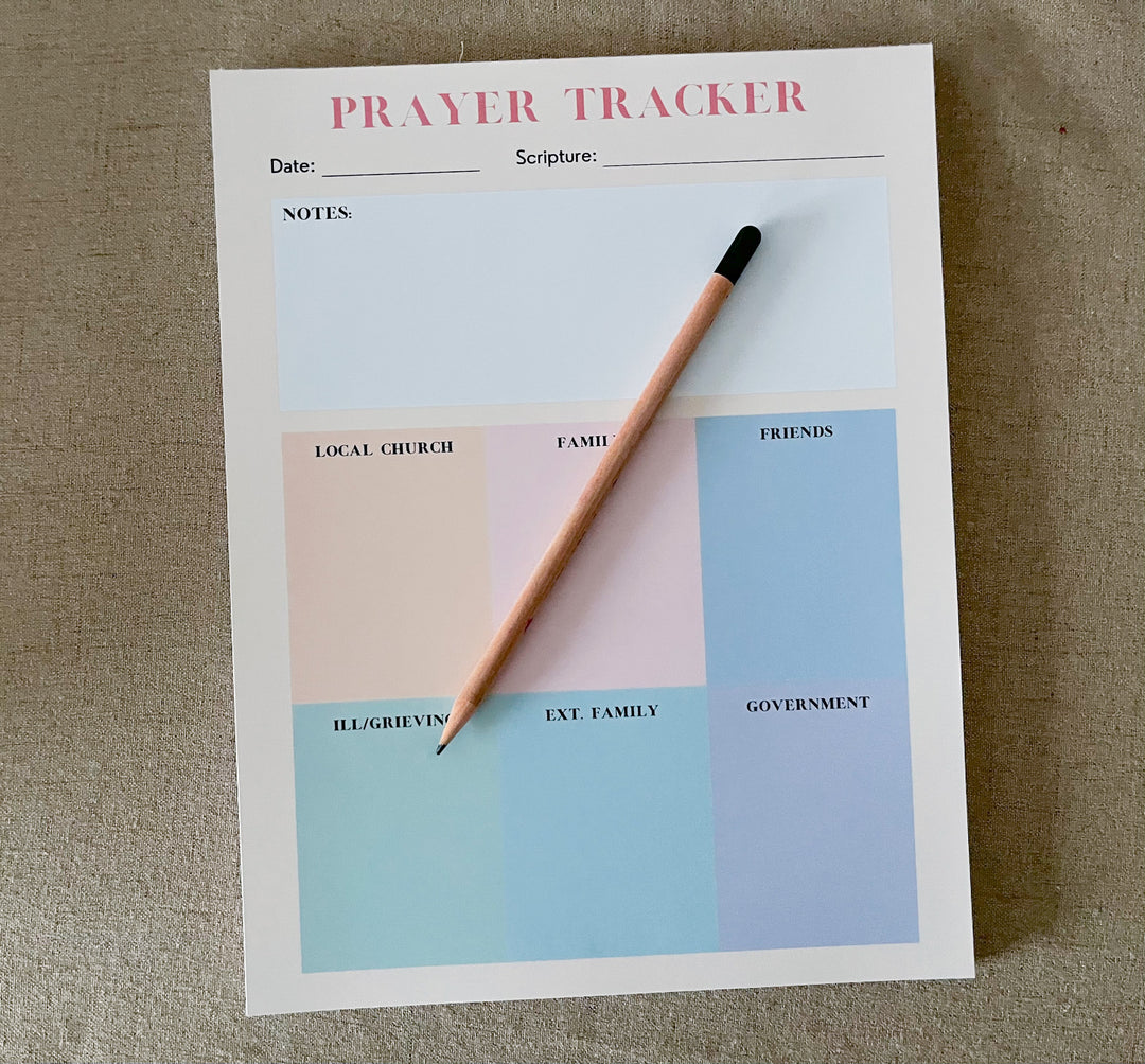 Prayer Journal Notepad - Two Sizes