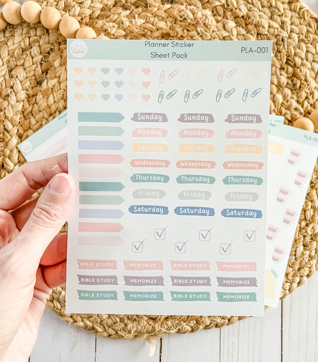 Planner Sticker Sheet Pack - Oopsie