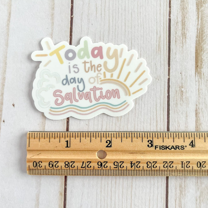 Today Is The Day of Salvation Sticker