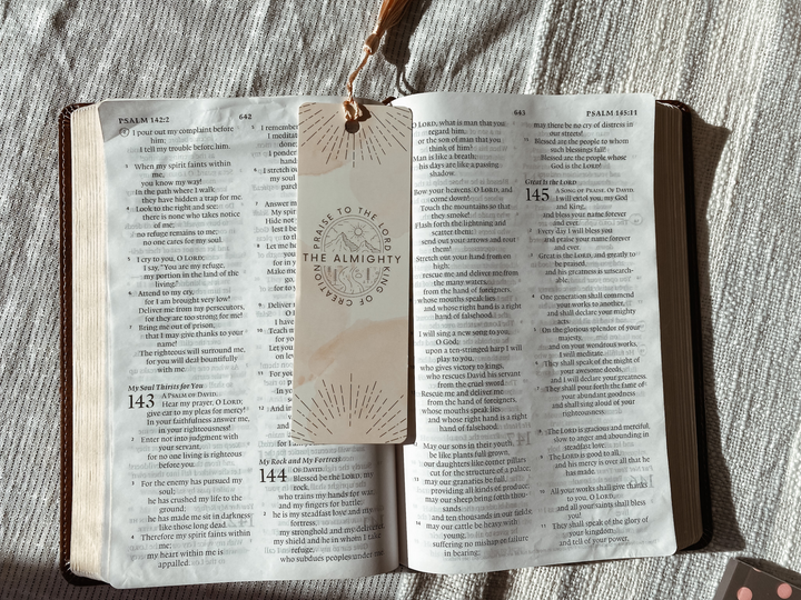 Praise To The Lord The Almighty Bookmark