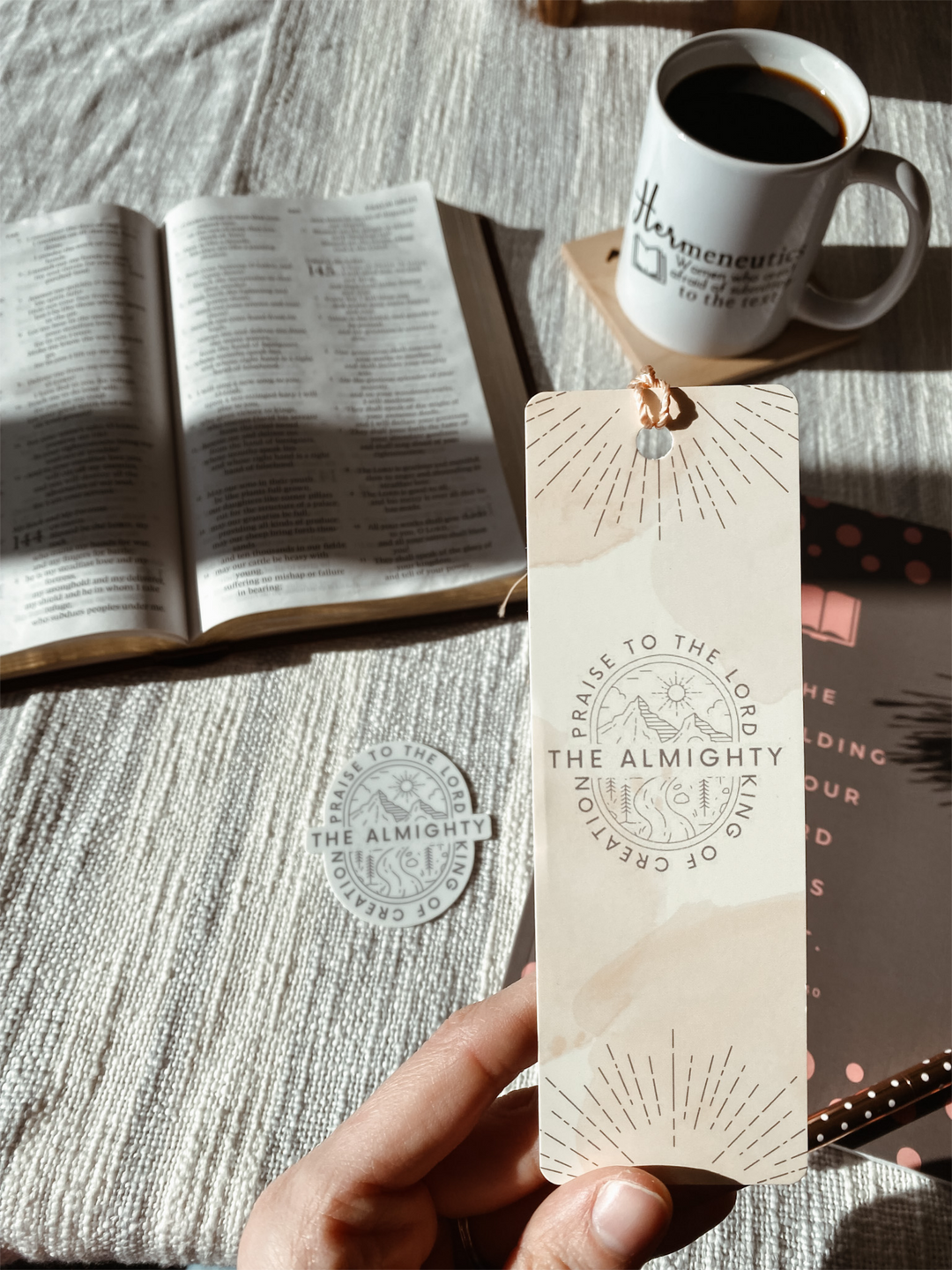Praise To The Lord The Almighty Bookmark