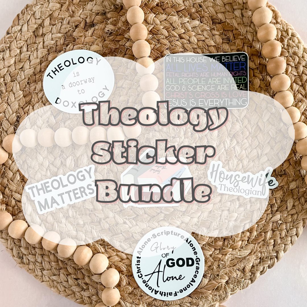 Theology Christian Sticker Pack