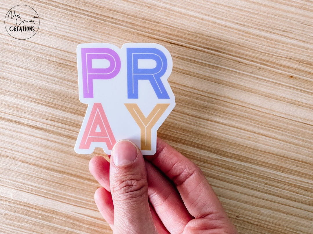 PRAY Sticker