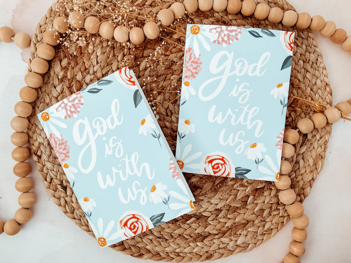 God With Us - 5 x 7 Greeting Card