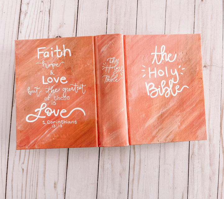 Sunrise Hand Painted CSB Note Taking Bible - Tahitian Floral